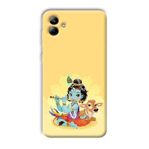 Baby Krishna Phone Customized Printed Back Cover for Samsung Galaxy A04