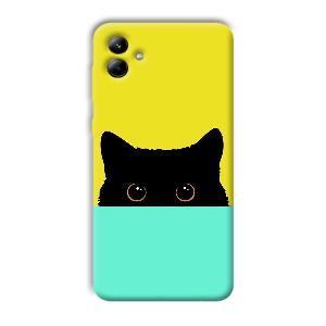 Black Cat Phone Customized Printed Back Cover for Samsung Galaxy A04