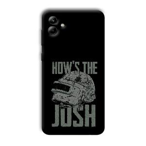 How's The Josh Phone Customized Printed Back Cover for Samsung Galaxy A04