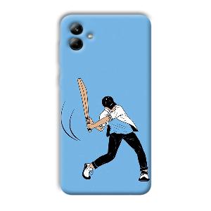 Cricketer Phone Customized Printed Back Cover for Samsung Galaxy A04