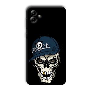 Panda & Skull Phone Customized Printed Back Cover for Samsung Galaxy A04