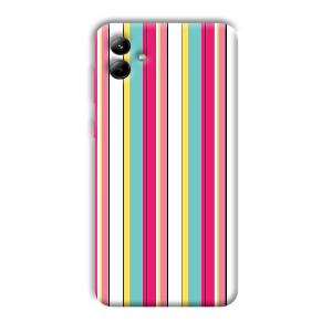 Lines Pattern Phone Customized Printed Back Cover for Samsung Galaxy A04