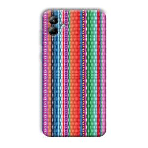 Fabric Pattern Phone Customized Printed Back Cover for Samsung Galaxy A04