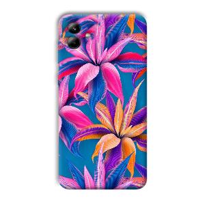 Aqautic Flowers Phone Customized Printed Back Cover for Samsung Galaxy A04