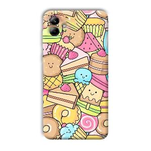 Love Desserts Phone Customized Printed Back Cover for Samsung Galaxy A04
