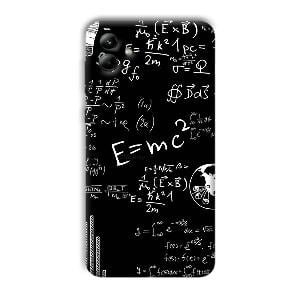 E is Equal To MC2 Phone Customized Printed Back Cover for Samsung Galaxy A04
