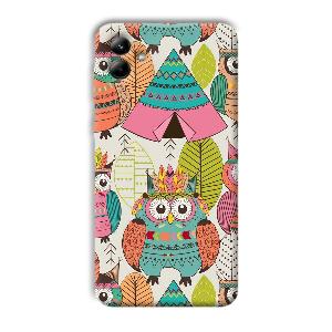 Fancy Owl Phone Customized Printed Back Cover for Samsung Galaxy A04