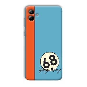 Vintage Racing Phone Customized Printed Back Cover for Samsung Galaxy A04