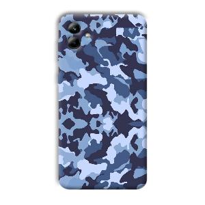 Blue Patterns Phone Customized Printed Back Cover for Samsung Galaxy A04
