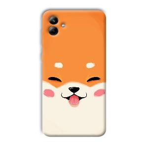 Smiley Cat Phone Customized Printed Back Cover for Samsung Galaxy A04