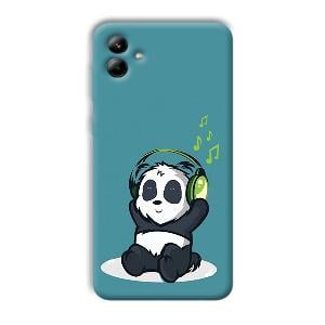 Panda  Phone Customized Printed Back Cover for Samsung Galaxy A04