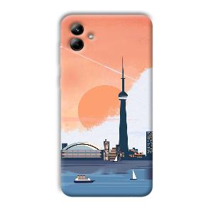 City Design Phone Customized Printed Back Cover for Samsung Galaxy A04