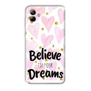 Believe Phone Customized Printed Back Cover for Samsung Galaxy A04