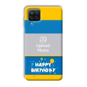 Happy Birthday Customized Printed Back Cover for Samsung Galaxy A12