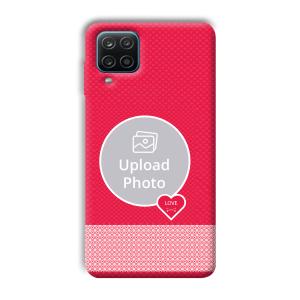 Love Symbol Customized Printed Back Cover for Samsung Galaxy A12