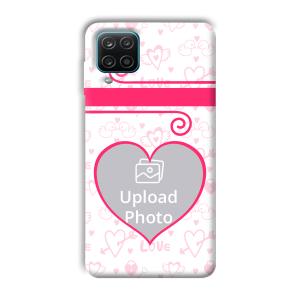 Hearts Customized Printed Back Cover for Samsung Galaxy A12
