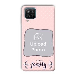 Happy Family Customized Printed Back Cover for Samsung Galaxy A12