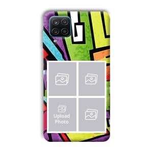 Pop of Colors Customized Printed Back Cover for Samsung Galaxy A12