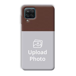 Brown Customized Printed Back Cover for Samsung Galaxy A12