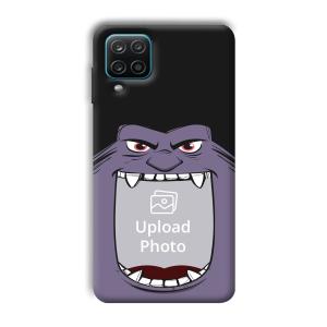 Purple Monster Customized Printed Back Cover for Samsung Galaxy A12