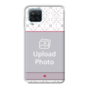 Fabric Print Customized Printed Back Cover for Samsung Galaxy A12