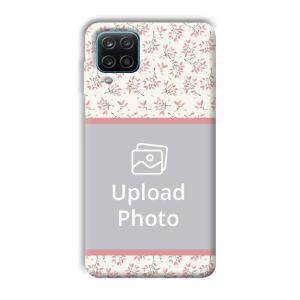 Leafy Design Customized Printed Back Cover for Samsung Galaxy A12