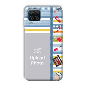 Makeup Theme Customized Printed Back Cover for Samsung Galaxy A12