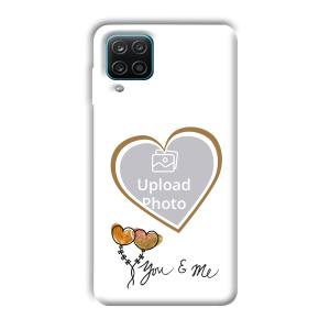 You & Me Customized Printed Back Cover for Samsung Galaxy A12