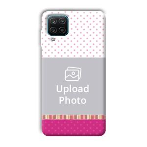 Baby Pink Design Customized Printed Back Cover for Samsung Galaxy A12