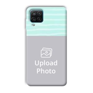 Wavy Customized Printed Back Cover for Samsung Galaxy A12