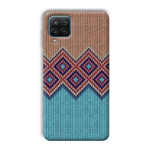 Fabric Design Phone Customized Printed Back Cover for Samsung Galaxy A12