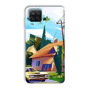 Car  Phone Customized Printed Back Cover for Samsung Galaxy A12