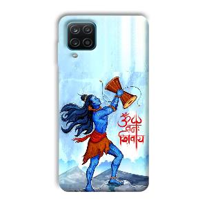 Om Namah Shivay Phone Customized Printed Back Cover for Samsung Galaxy A12