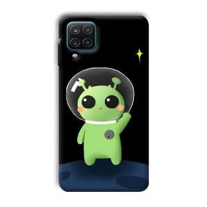 Alien Character Phone Customized Printed Back Cover for Samsung Galaxy A12