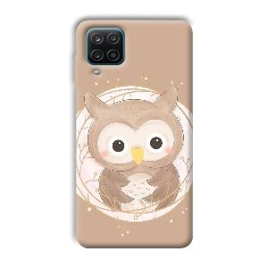 Owlet Phone Customized Printed Back Cover for Samsung Galaxy A12