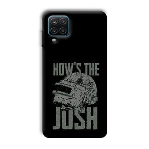 How's The Josh Phone Customized Printed Back Cover for Samsung Galaxy A12