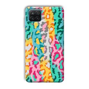 Colors Phone Customized Printed Back Cover for Samsung Galaxy A12