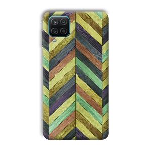 Window Panes Phone Customized Printed Back Cover for Samsung Galaxy A12