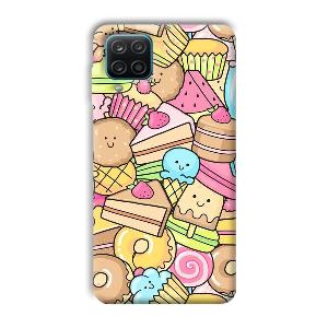 Love Desserts Phone Customized Printed Back Cover for Samsung Galaxy A12