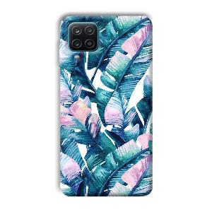 Banana Leaf Phone Customized Printed Back Cover for Samsung Galaxy A12