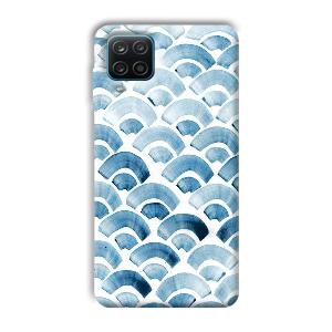 Block Pattern Phone Customized Printed Back Cover for Samsung Galaxy A12