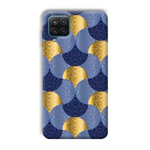 Semi Circle Designs Phone Customized Printed Back Cover for Samsung Galaxy A12