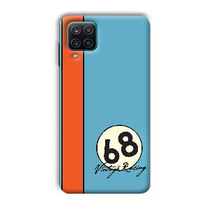 Vintage Racing Phone Customized Printed Back Cover for Samsung Galaxy A12