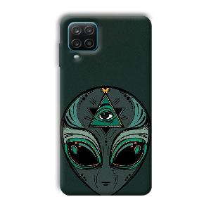 Alien Phone Customized Printed Back Cover for Samsung Galaxy A12