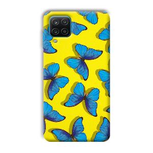 Butterflies Phone Customized Printed Back Cover for Samsung Galaxy A12