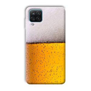 Beer Design Phone Customized Printed Back Cover for Samsung Galaxy A12