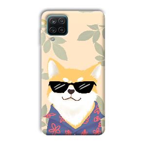 Cat Phone Customized Printed Back Cover for Samsung Galaxy A12