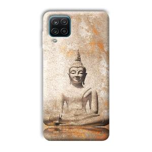 Buddha Statute Phone Customized Printed Back Cover for Samsung Galaxy A12