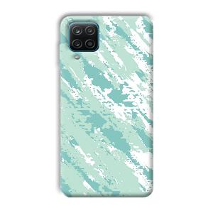 Sky Blue Design Phone Customized Printed Back Cover for Samsung Galaxy A12