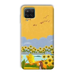 Girl in the Scenery Phone Customized Printed Back Cover for Samsung Galaxy A12